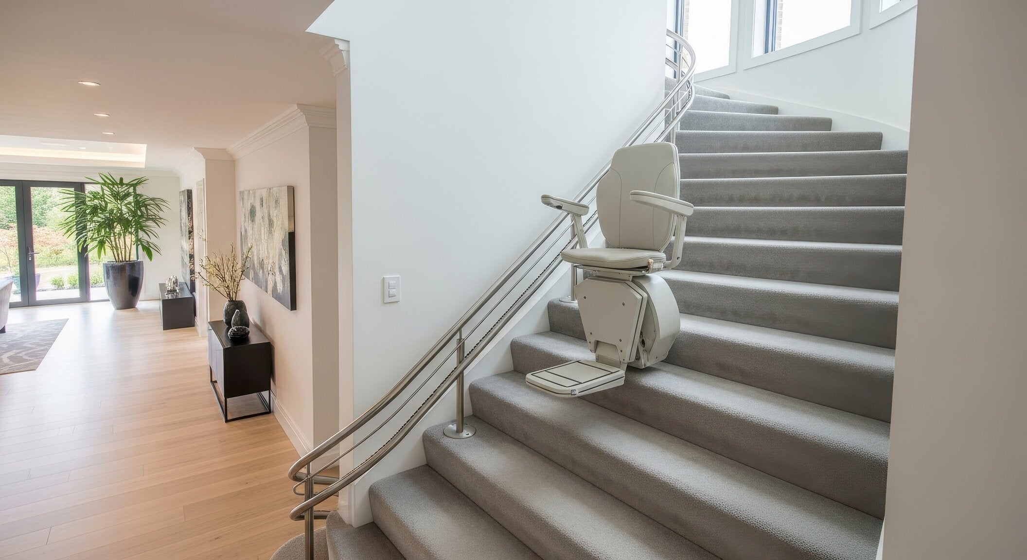 Curved Stairlifts - The Best Solution For Curved Stairs