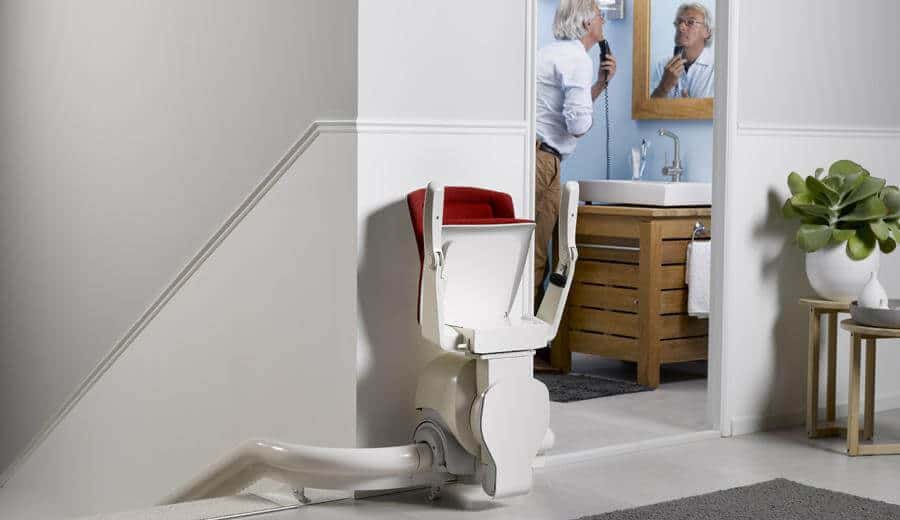 Oto Air Curved Stairlift