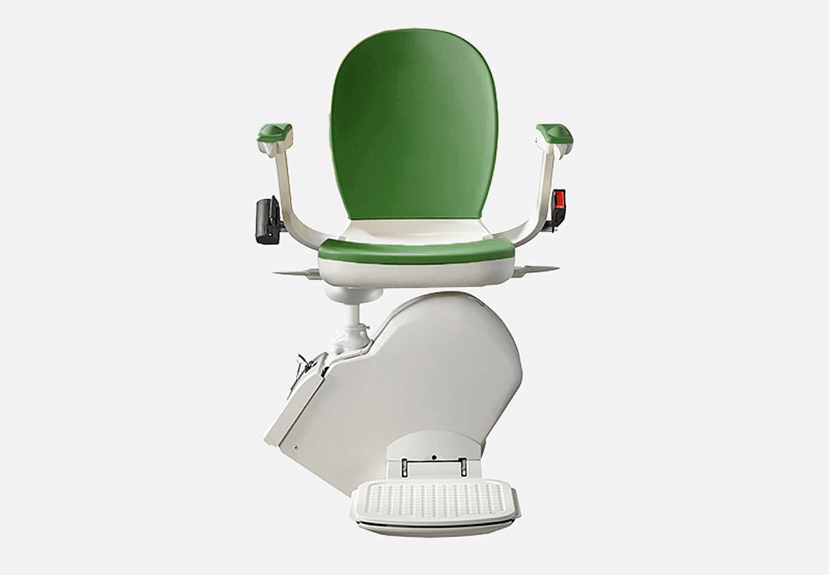 Acorn 130 Straight Stairlift - Green