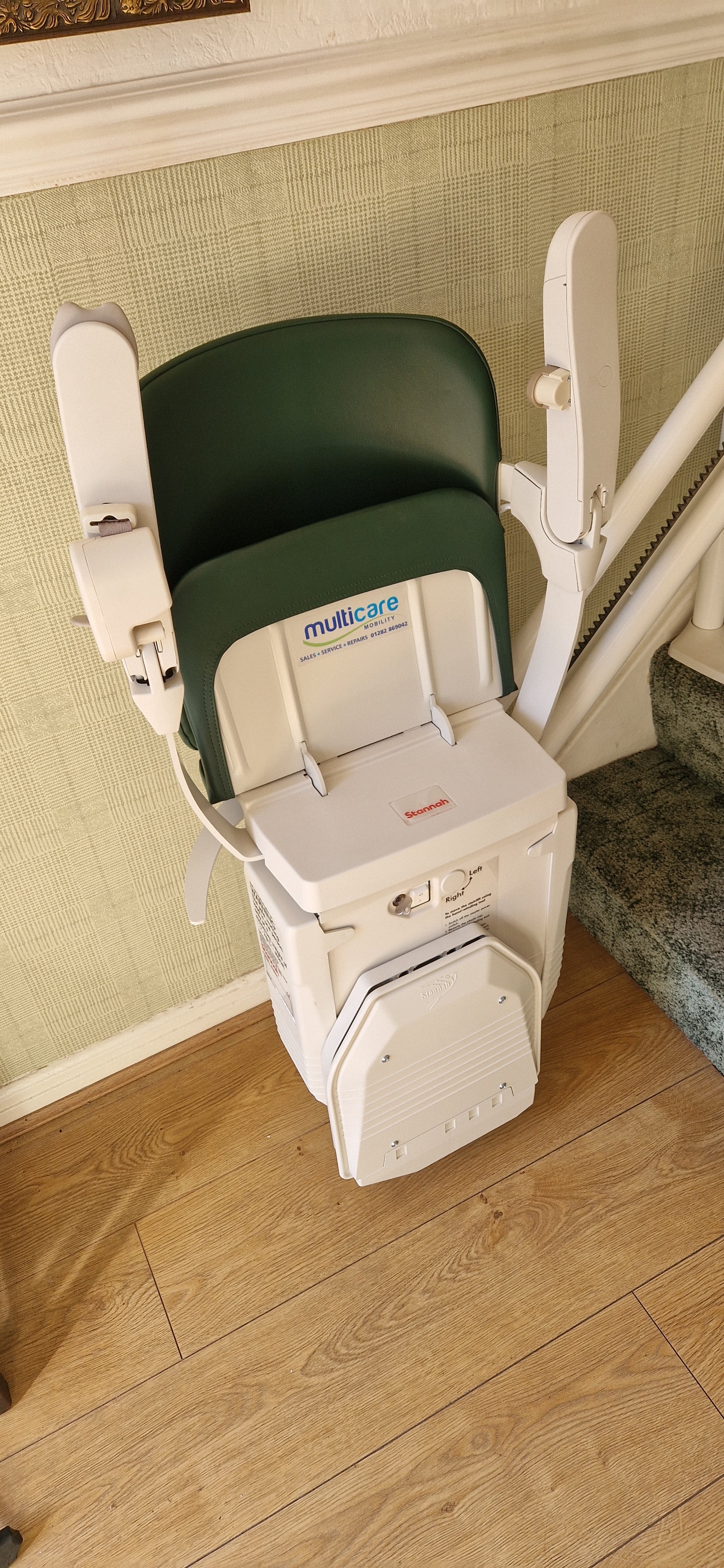 Pre-Used Curved Stairlifts