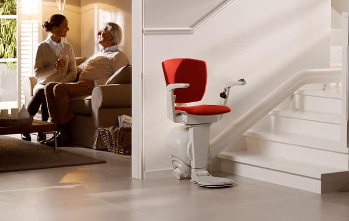 Oto Air Curved Stairlift