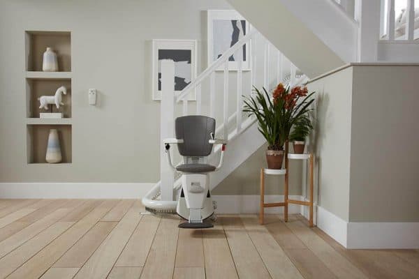 Flow 2 curved stairlift Preston