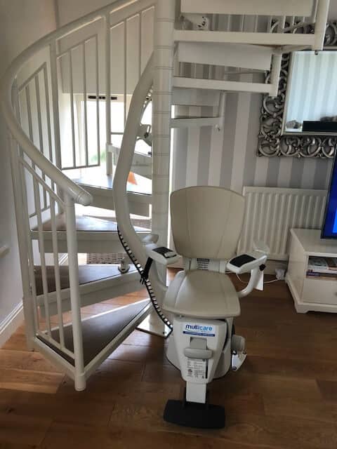 Curved Stairlift Fleetwood