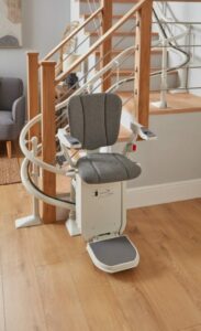 Platinum curve stairlift at Multicare