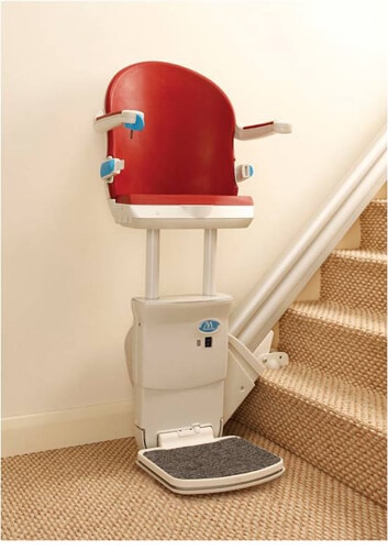 Red Handicare 1000 Perch Stairlift