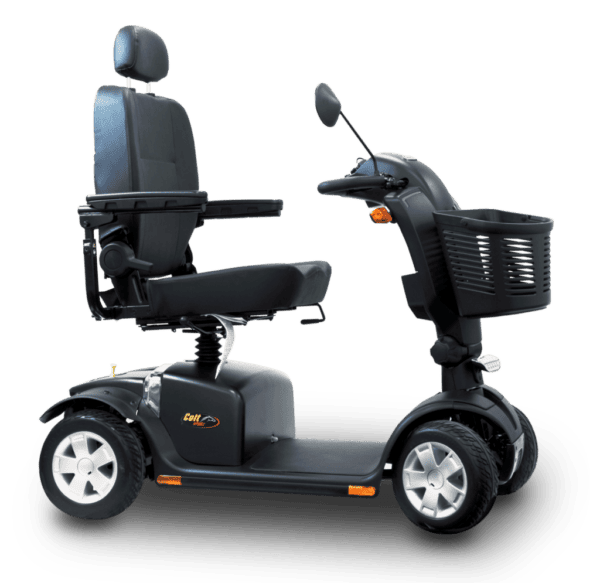 Multicare colt sport mobility scooter in black