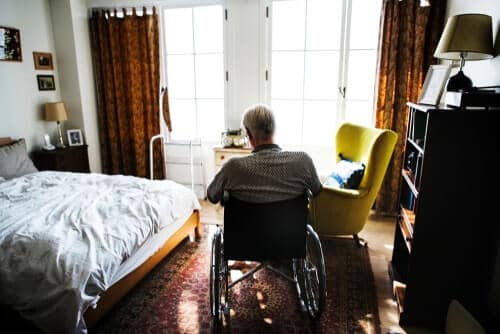Less old people downsizing home in the UK