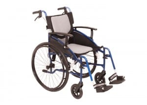 Sonic Wheelchair blue