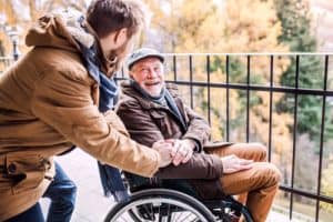 Wheel chair picture social posts December 2019